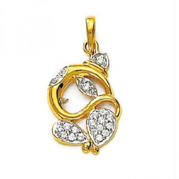 Lord Ganesh Diamond Pendant